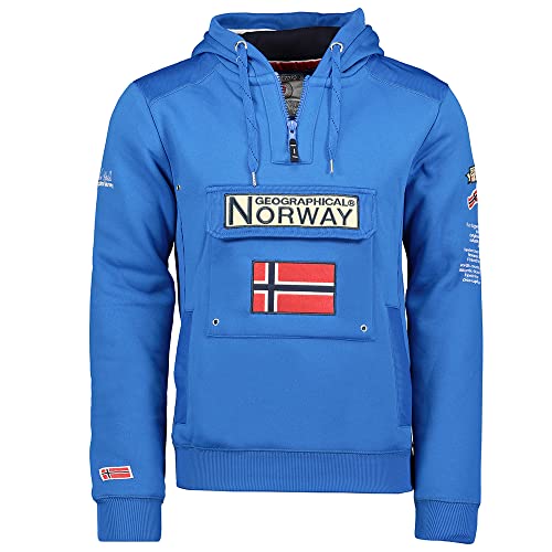 Geographical Norway Herren Pullover Gymclass Blue S von Geographical Norway