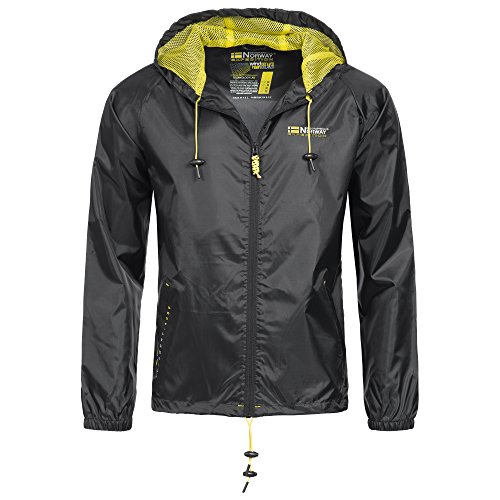Geographical Norway Herren Regen Jacke 044 Schwarz 3XL von Geographical Norway