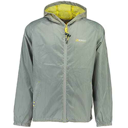 Geographical Norway Herren Regenjacke Boat Men 004 Light grey L von Geographical Norway