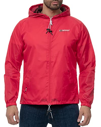 Geographical Norway Herren Regenjacke Boat Men Red L von Geographical Norway