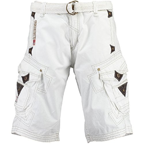 Geographical Norway Herren Shorts Peanut White XXL von Geographical Norway