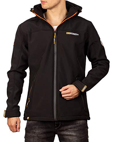 Geographical Norway Herren Softshell Jacke Men Black XXL von Geographical Norway