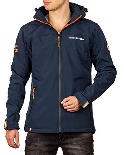 Geographical Norway Herren Softshell Jacke Men Navy XL von Geographical Norway