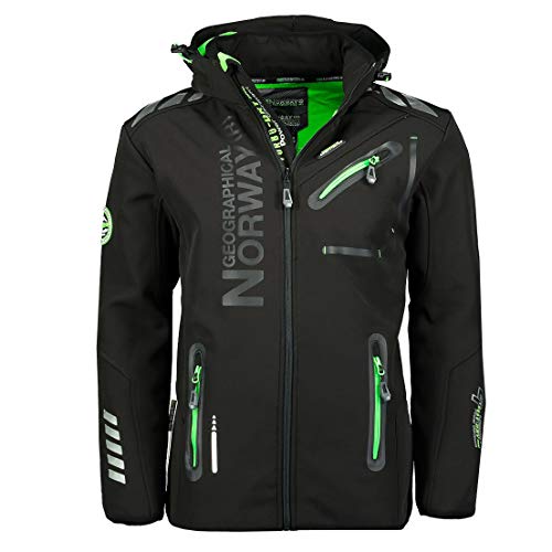 Geographical Norway Herren Softshell Outdoor Jacke Rainman Turbo-Dry Kapuze von Geographical Norway