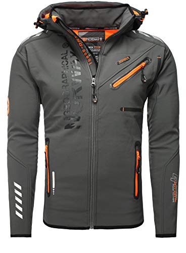 Geographical Norway Herren Softshell Outdoor Jacke Rainman Turbo-Dry Kapuze Geographical Norway Herren Softshell Outdoor Jacke Rainman Turbo-Dry Kapuze von Geographical Norway