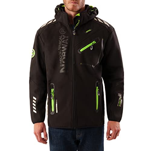 Geographical Norway Herren Softshell Outdoor Jacke Rainman Turbo-Dry Kapuze von Geographical Norway