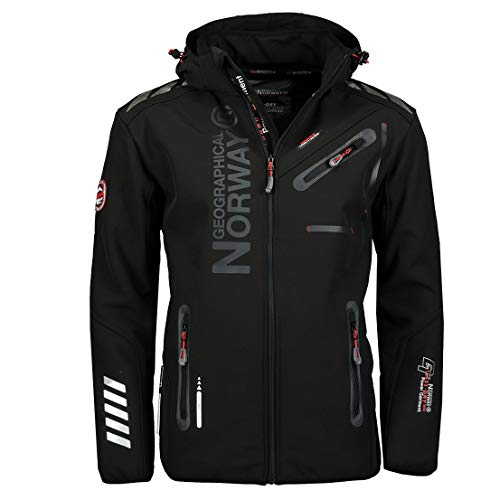 Geographical Norway Herren Softshell Outdoor Jacke Rainman Turbo-Dry Kapuze Geographical Norway Herren Softshell Outdoor Jacke Rainman Turbo-Dry Kapuze von Geographical Norway