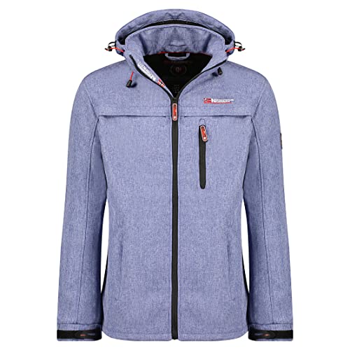 Geographical Norway Herren Softshell - TARMAK - BLAU - XL von Geographical Norway