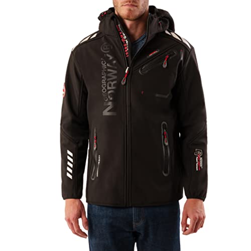 Geographical Norway Herren Softshelljacke Royaute black/black XXL von Geographical Norway