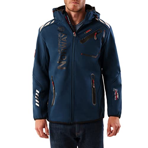 Geographical Norway Herren Softshelljacke Royaute navy/black 3XL von Geographical Norway