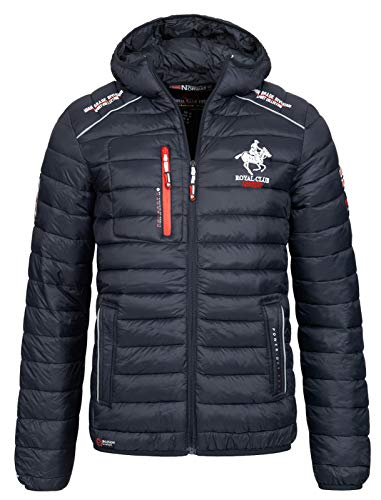 Geographical Norway Herren Steppjacke Brick Herrenjacke mit Kapuze navy XXL Geographical Norway Herren Steppjacke Brick Herrenjacke mit Kapuze navy XXL von Geographical Norway