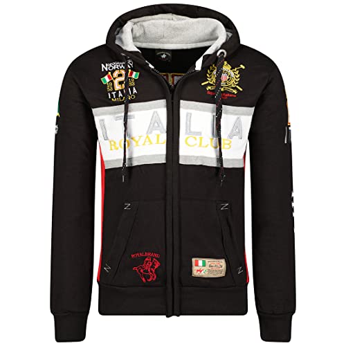 Geographical Norway Herren Sweaters WK306H/GN - Schwarz - Noir (Black) - Medium (Herstellergröße: M) von Geographical Norway