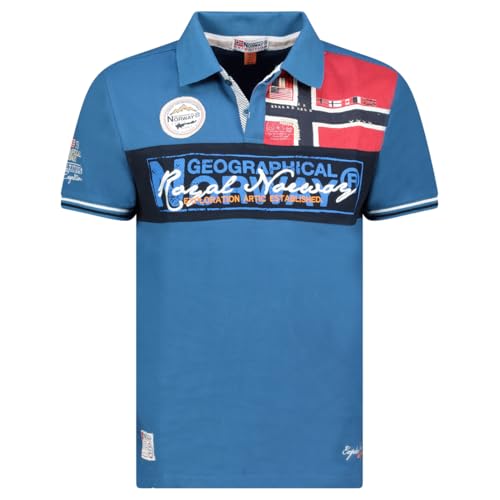 Geographical Norway Herren T-Shirt Kidney Men Blue XXL von Geographical Norway