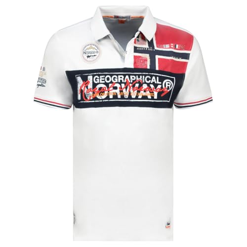 Geographical Norway Herren T-Shirt Kidney Men White XXL von Geographical Norway