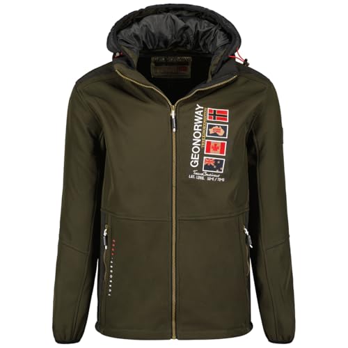 Geographical Norway Herren Talgare Men Softshell, Kaki, XXL von Geographical Norway