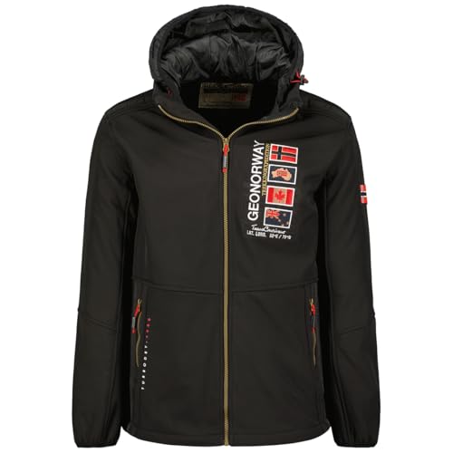 Geographical Norway Herren Talgare Men Softshell, Noir, M von Geographical Norway