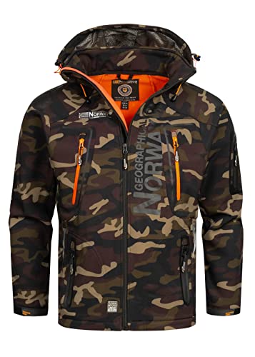 Geographical Norway Herren Tambour Herren Softshell Jacke von Geographical Norway