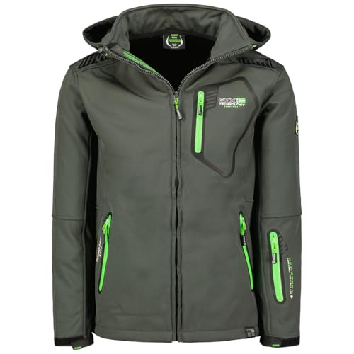 Geographical Norway Herren Tanada Men Softshell, Gris Fonce, M von Geographical Norway