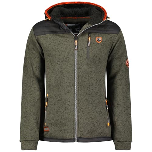 Geographical Norway Herren Toledoama_Men Fleece, Dunkelgrau, X-Large von Geographical Norway