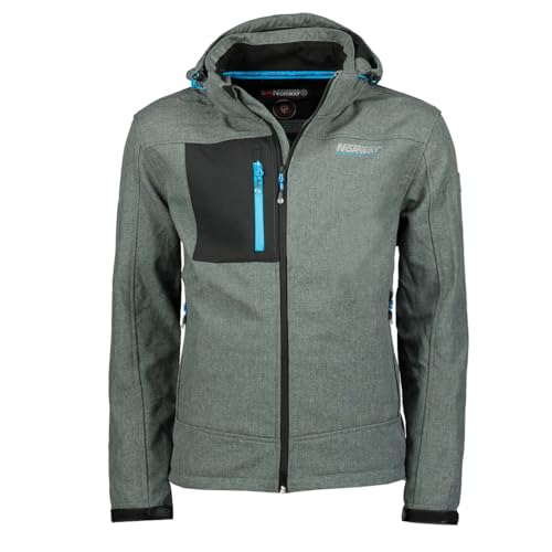 Geographical Norway Herren Torefact Men Softshell, Gris Clair, L von Geographical Norway