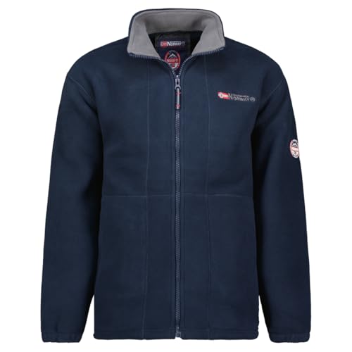 Geographical Norway Herren Torleon Men Fleece, Marineblau, Dunkelgrau, M von Geographical Norway