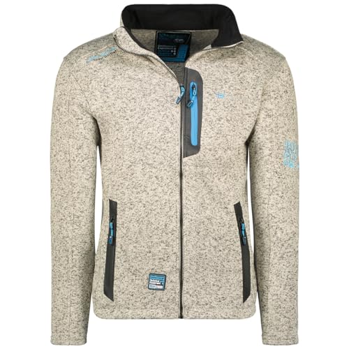 Geographical Norway Herren Trampoline Men Pullover, Hellgrau, Medium von Geographical Norway