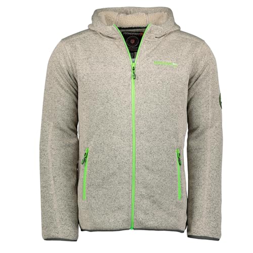 Geographical Norway Herren Trombone Men Fleece, Gris Clair, L von Geographical Norway