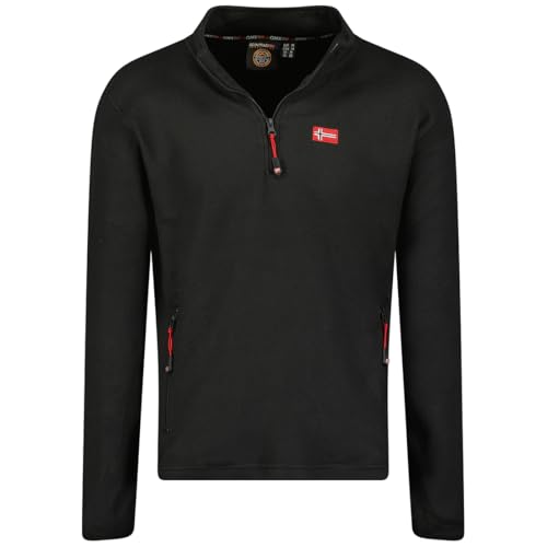 Geographical Norway Herren Ulysseama_Men_hz Fleece, Schwarz, XXL von Geographical Norway