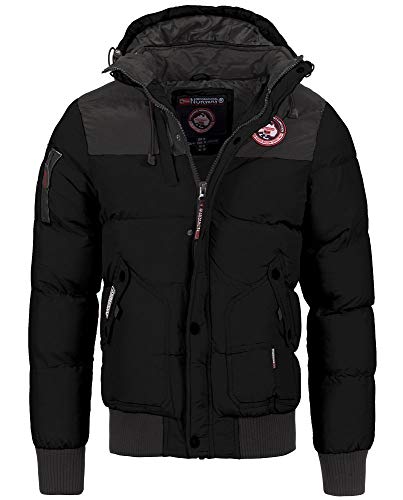 Geographical Norway Herren Vortex Men JKT Parkas, Schwarz (Black), Large von Geographical Norway