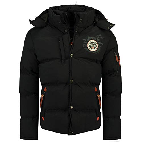 Geographical Norway Herren Winter Jacke Steppjacke Outdoor Jacke Parka vervieine, Farbe:Grau, Größe:L von Geographical Norway
