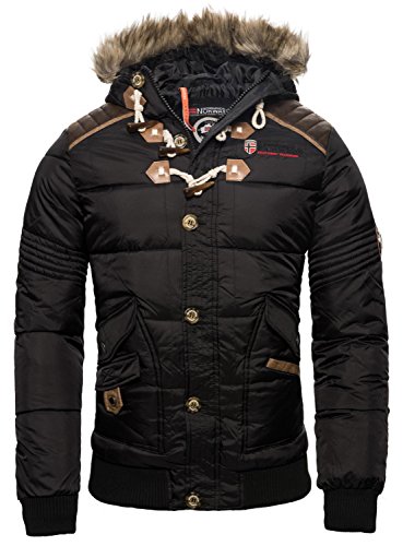 Geographical Norway Herren Winter Jacke Steppjacke Parka Belphegor Winterjacke von Geographical Norway