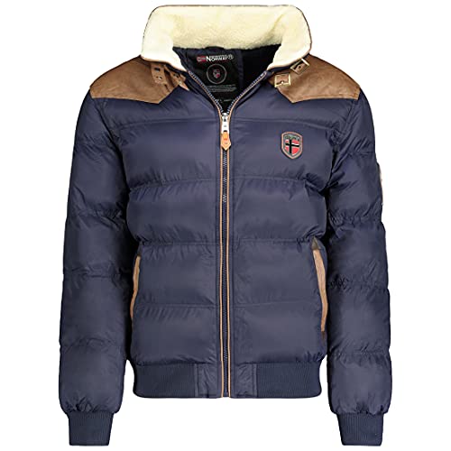 Geographical Norway Herren Winterjacke Steppjacke Jacke Herren ABRAMOVITCH (Navy, X X Large) von Geographical Norway