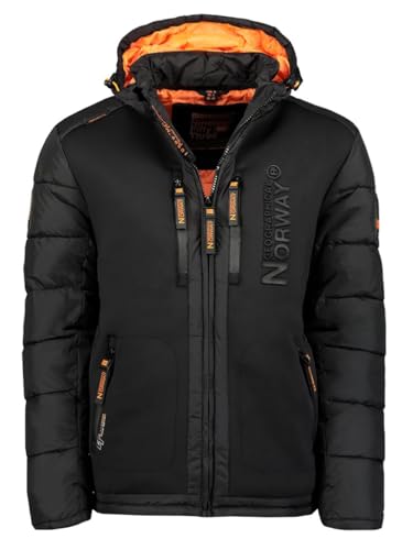Geographical Norway Herren Winterjacke Beachwood Black - XXL von Geographical Norway