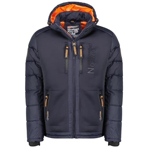 Geographical Norway Herren Winterjacke Beachwood Navy - 7XL von Geographical Norway