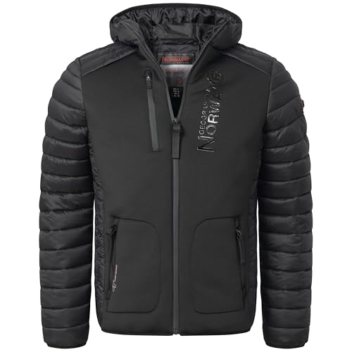 Geographical Norway Herren Winterjacke Briwood Black - S von Geographical Norway