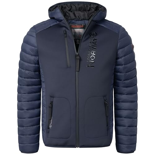 Geographical Norway Herren Winterjacke Briwood Navy - 3XL von Geographical Norway