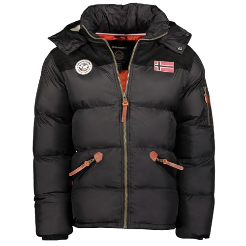 Geographical Norway Herren Winterjacke Jacke Steppjacke Wanderjacke Herren Jacken Warm Parka Softshell Jacke Outdoorjacken Kurz-Mantel Kapuze H-253 Schwarz 3XL Geographical Norway Herren Winterjacke Jacke Steppjacke Wanderjacke Herren Jacken Warm Parka Softshell Jacke Outdoorjacken Kurz-Mantel Kapuze H-253 Schwarz 3XL von Geographical Norway