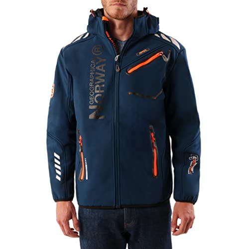 Geographical Norway JACKEN Softshell Herren ROYAUTE Navy BLAU 3XL von Geographical Norway