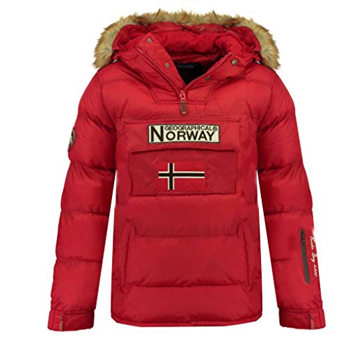 Geographical Norway Jungen Boker Baby Jacke, Rojo, 8 años von Geographical Norway