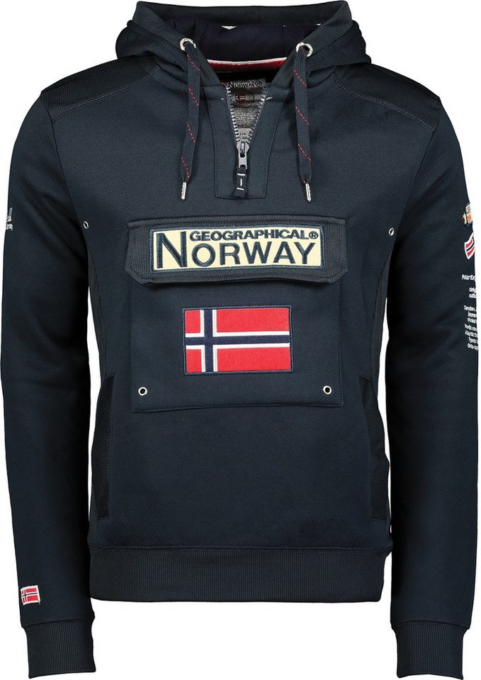 Geographical Norway Kapuzenpullover Gymclass Db Men 054 von Geographical Norway