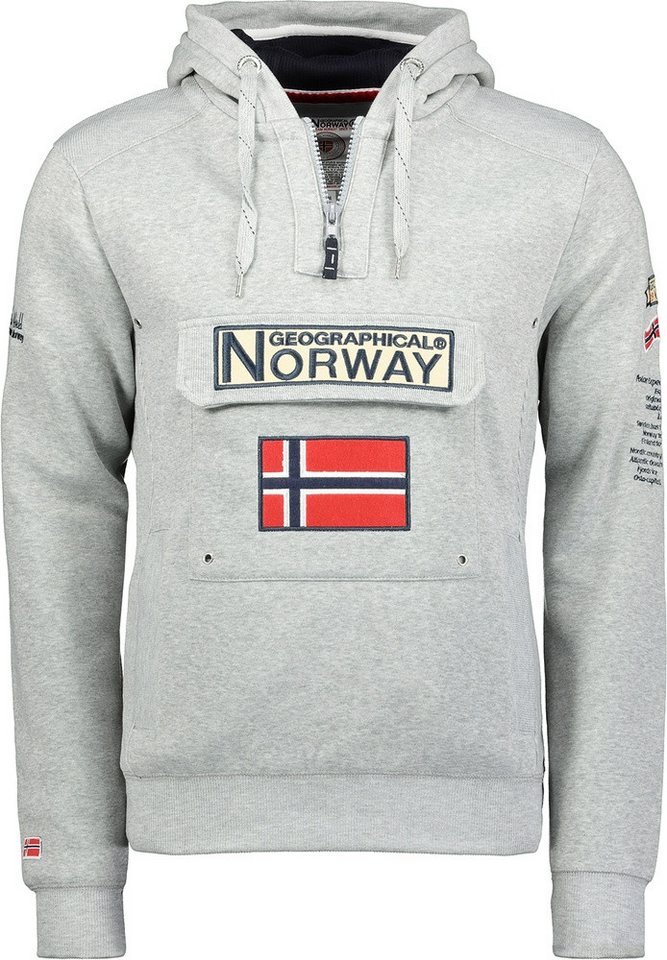 Geographical Norway Kapuzenpullover Gymclass Db Men 100 von Geographical Norway