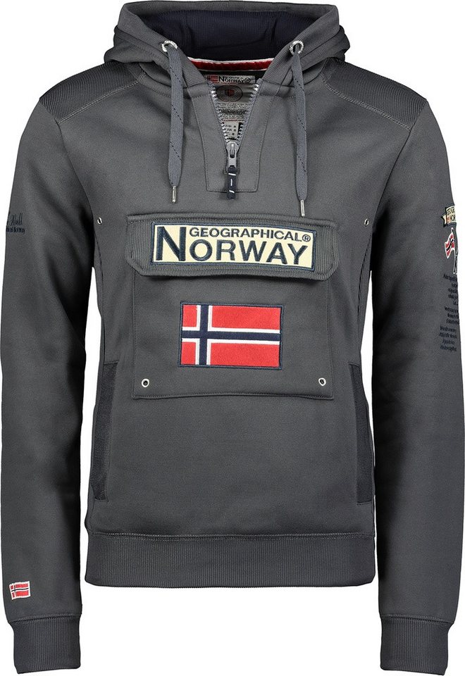 Geographical Norway Kapuzenpullover Gymclass Db Men 100 von Geographical Norway