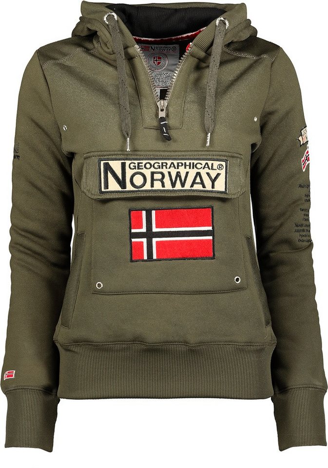 Geographical Norway Kapuzenpullover Gymclass Db Men 100 von Geographical Norway