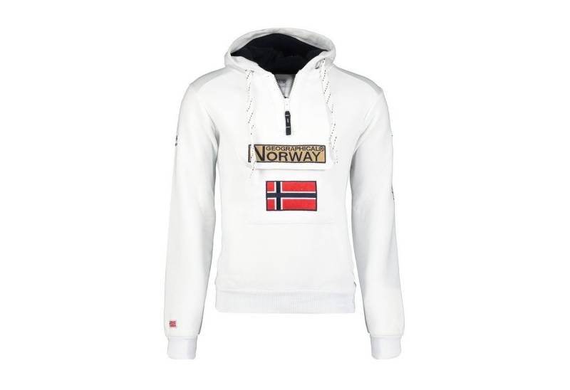 Geographical Norway Kapuzenpullover Gymclass by leyoley mit großer Bauchtasche und warmer Kapuze von Geographical Norway