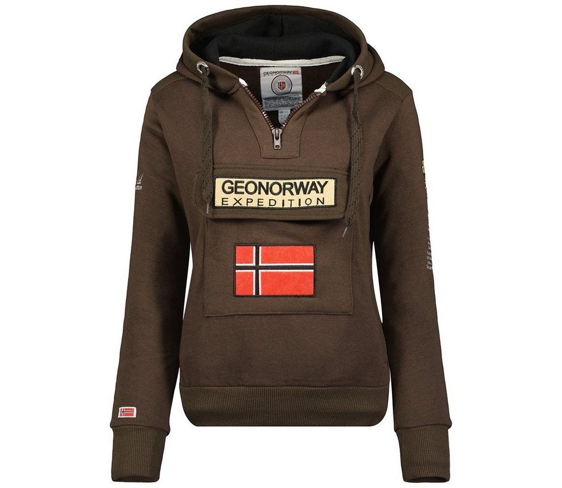 Geographical Norway Kapuzensweatjacke Damen Hoodie brgymclass (1-tlg) Mit kapuze von Geographical Norway