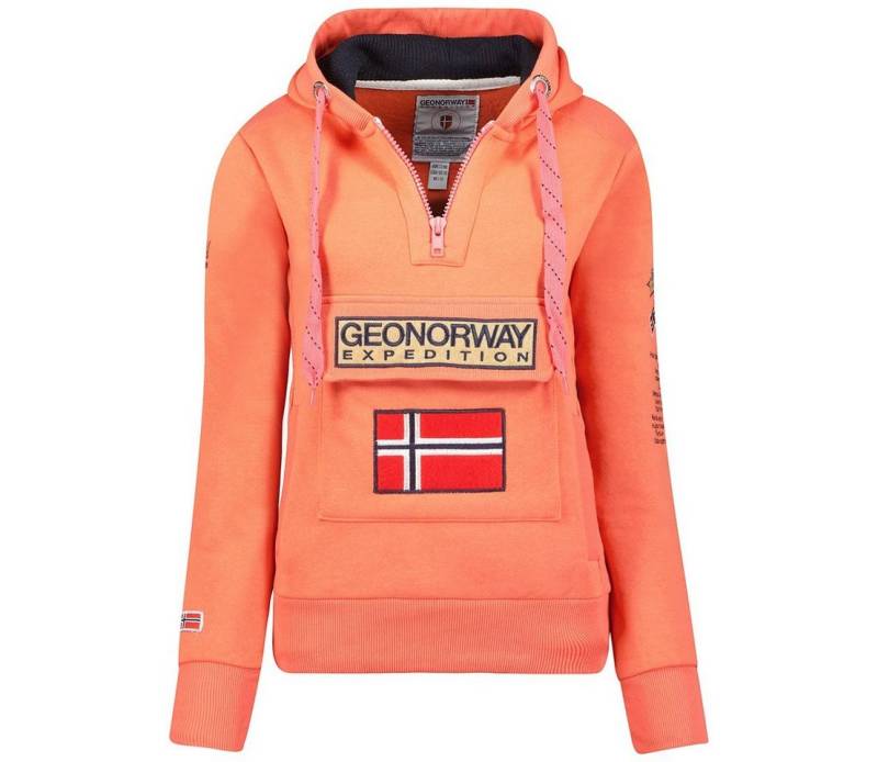 Geographical Norway Kapuzensweatjacke Damen Hoodie brgymclass (1-tlg) Mit kapuze von Geographical Norway