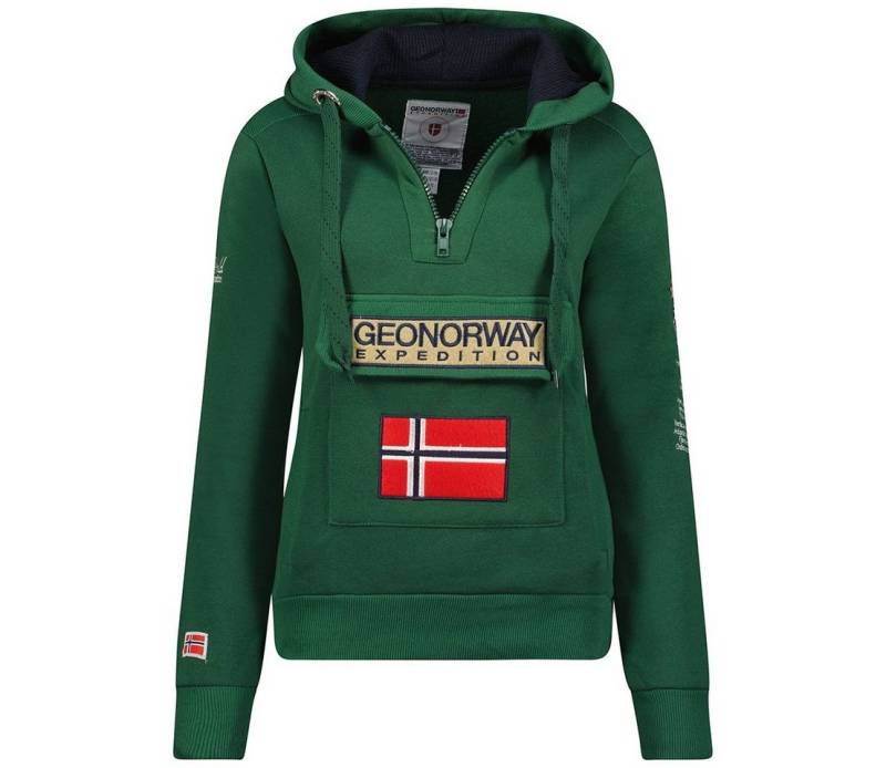 Geographical Norway Kapuzensweatjacke Damen Hoodie brgymclass (1-tlg) Mit kapuze von Geographical Norway