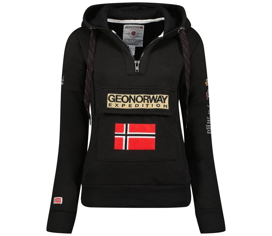 Geographical Norway Kapuzensweatjacke Damen Hoodie brgymclass (1-tlg) Mit kapuze von Geographical Norway