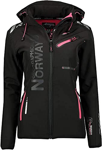 Geographical Norway REINE-2 SCHWARZ/F.PINK - XL/4 von Geographical Norway