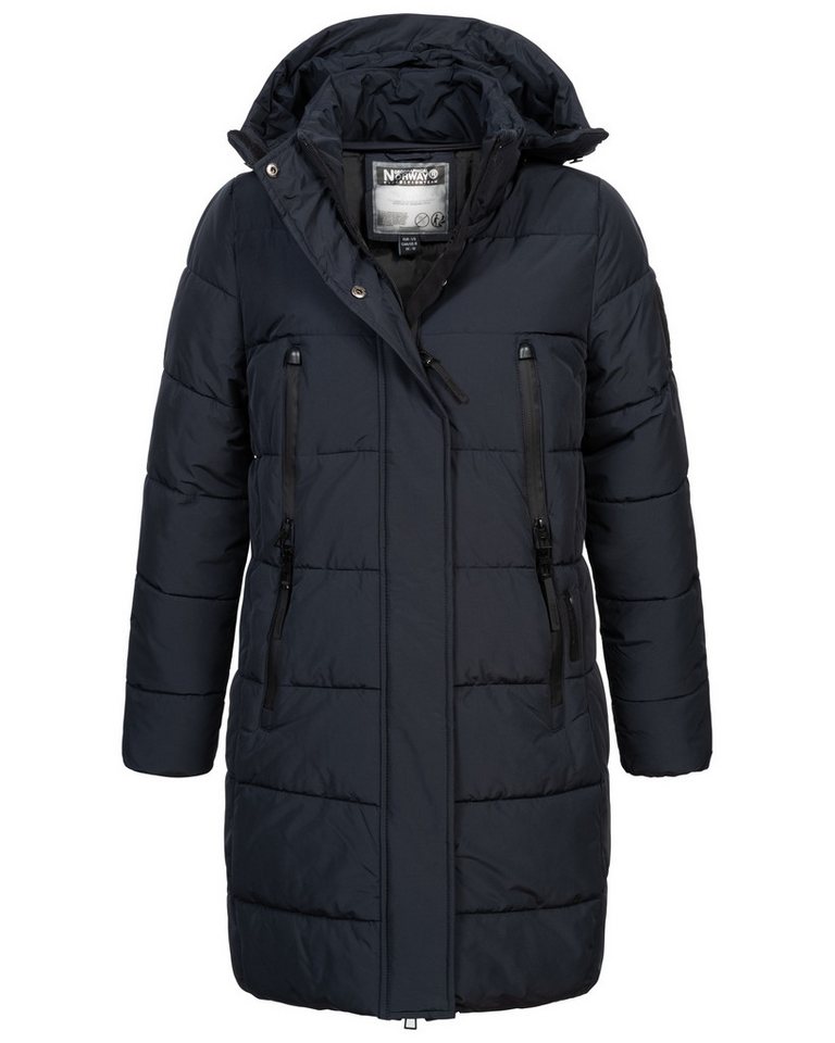 Geographical Norway Parka Damen Winter Jacke Mantel Parka Steppjacke Steppmantel Wintermantel von Geographical Norway